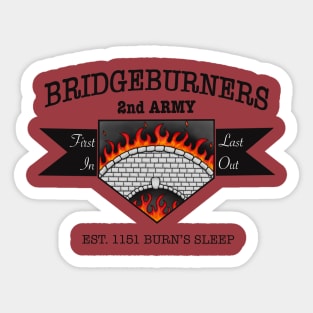 Bridgeburners Sticker